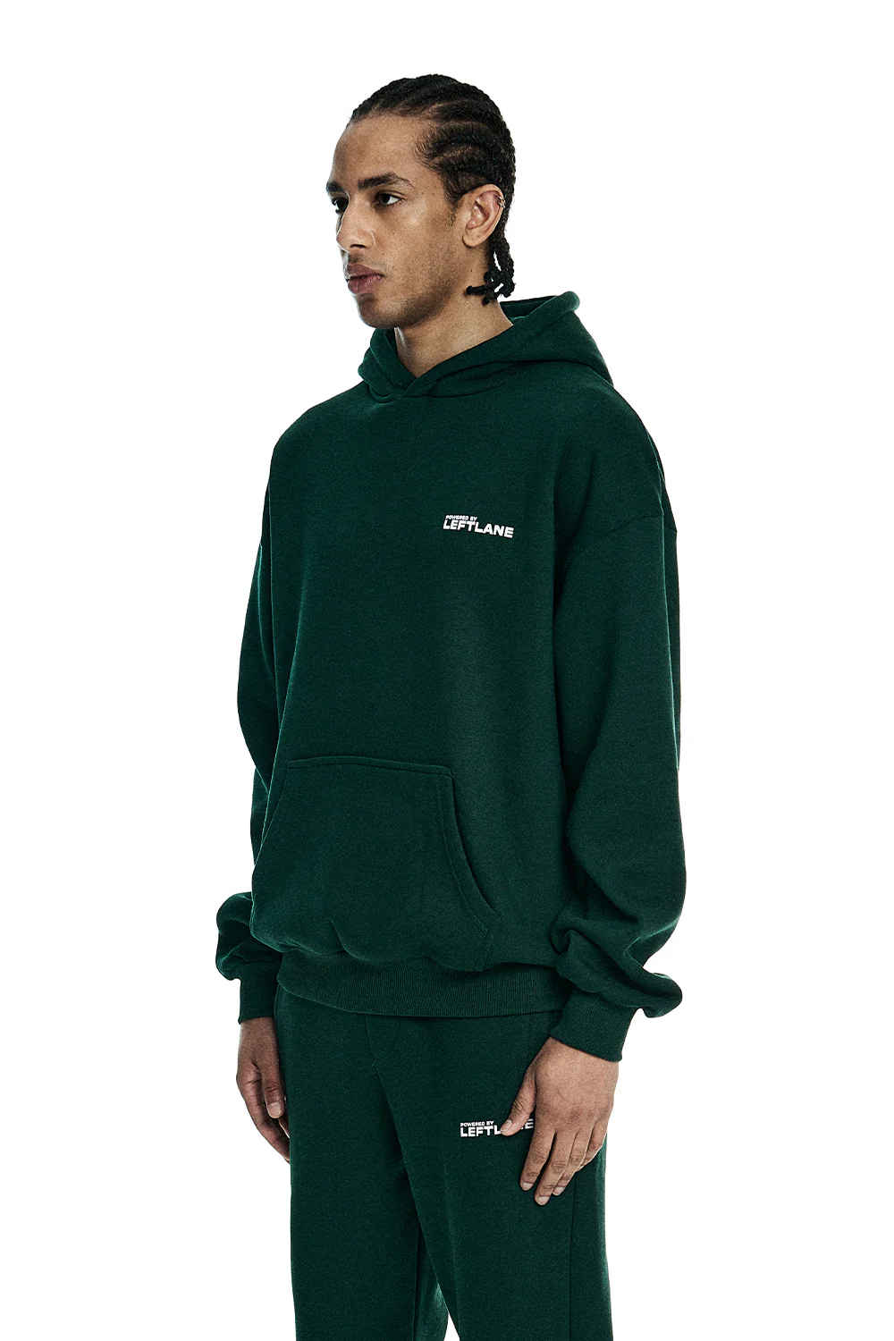 Basic Hoodie Green - Image 3