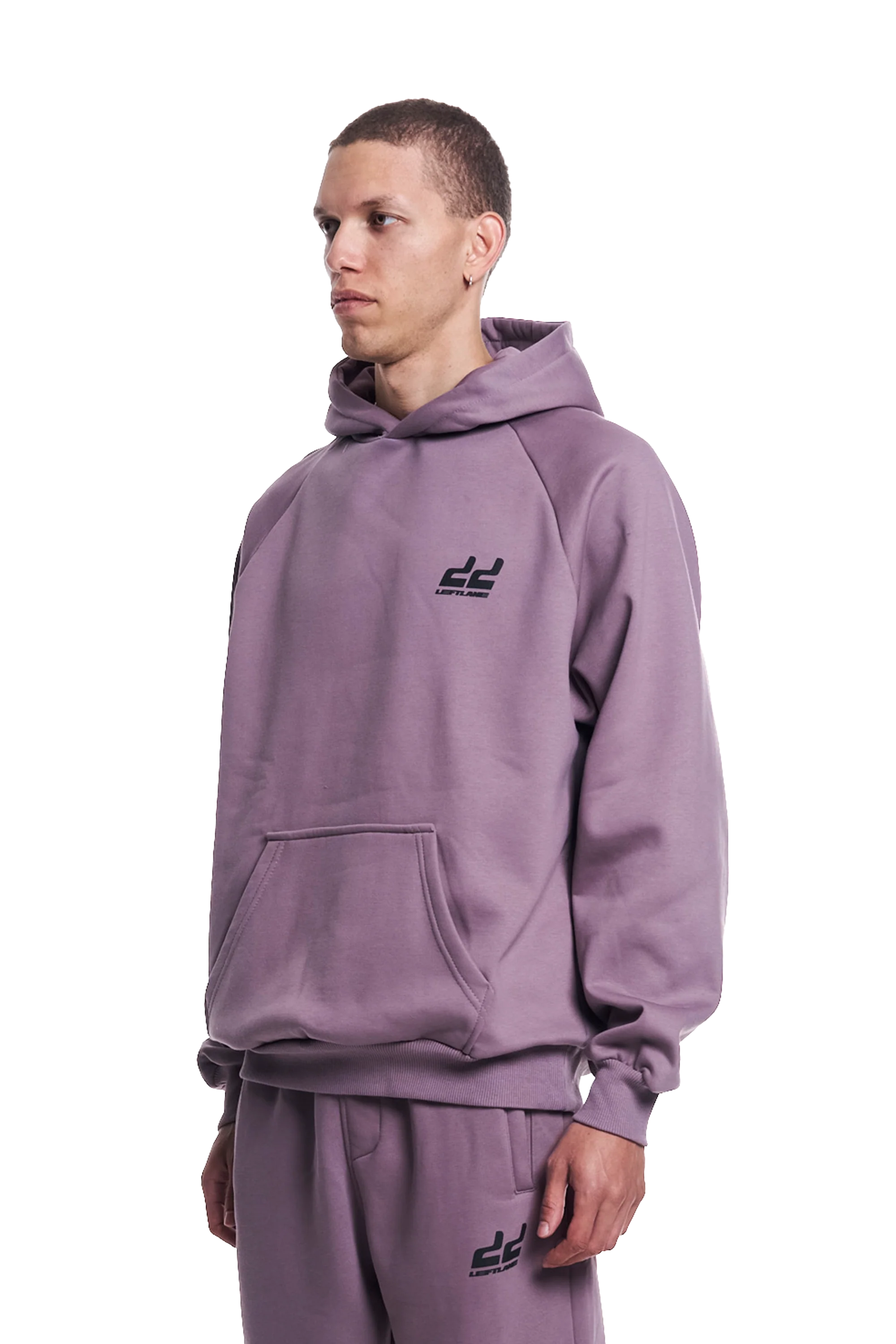 Basic Hoodie Berry V2 - Image 3