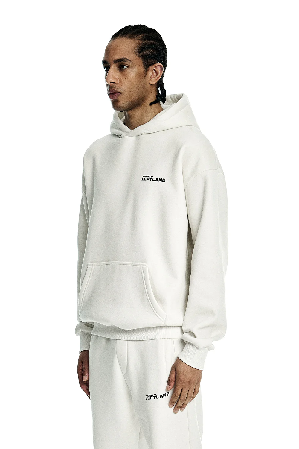 Basic Hoodie White - Image 3