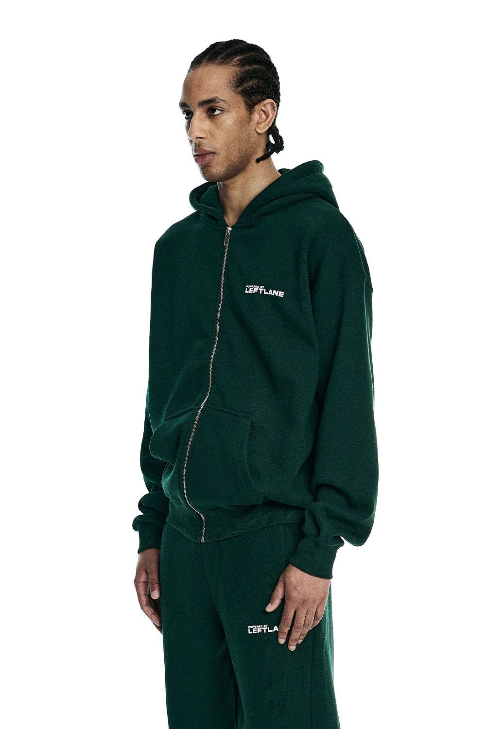 Basic Zipper Green - Image 3