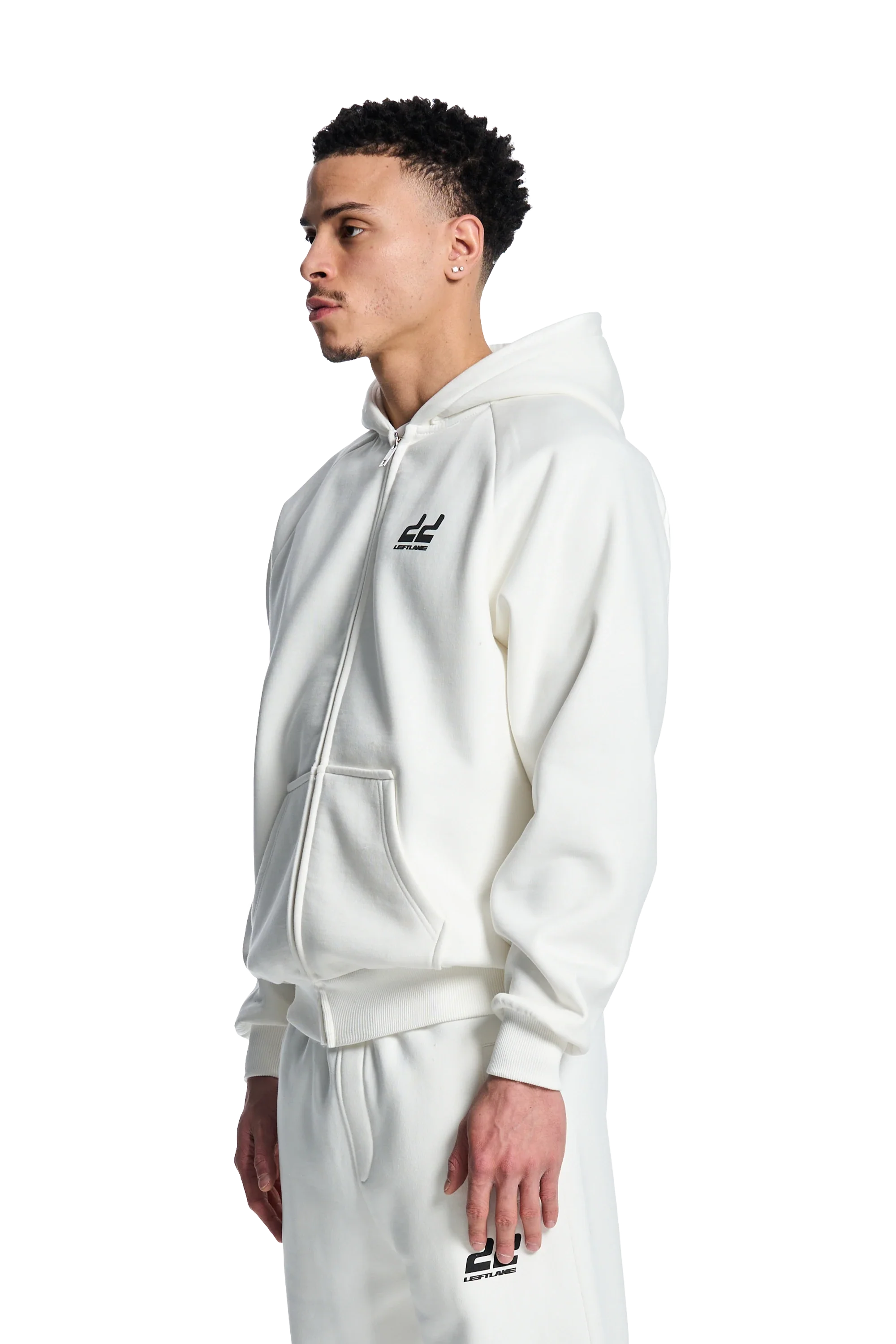 Basic Zipper White V2 - Image 3