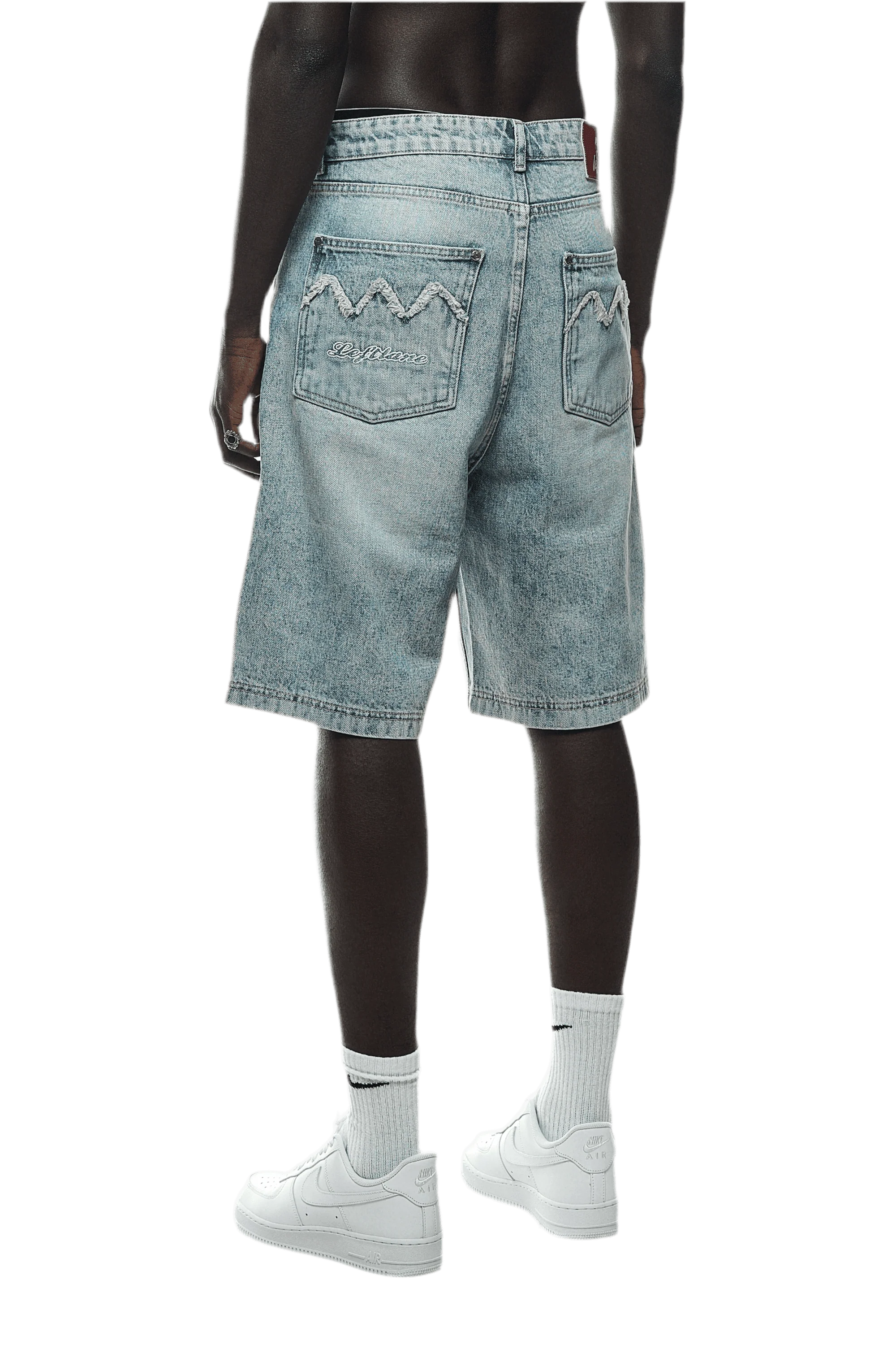 DENIM SHORT BLUE - Image 3