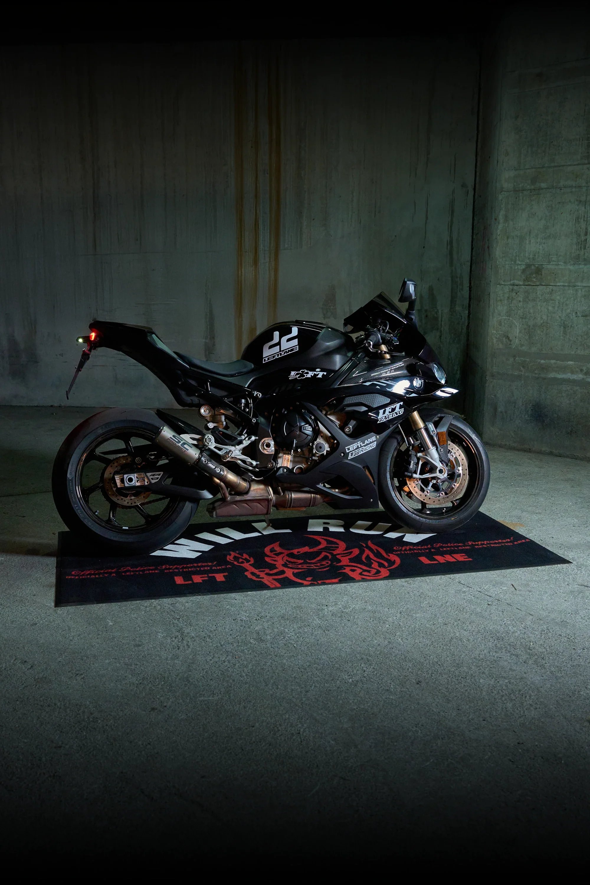 Motorrad-Teppich Devil - Image 2