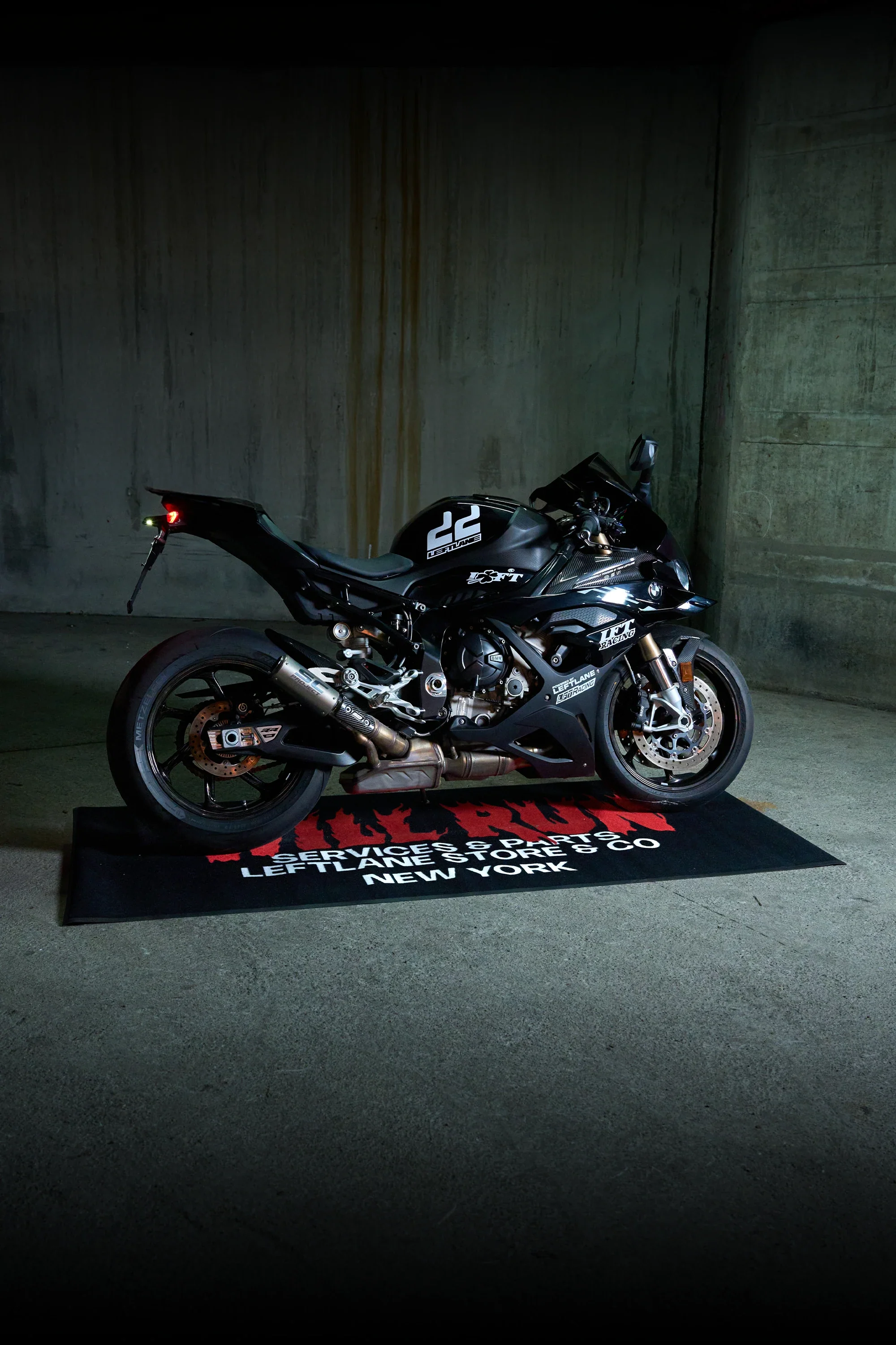 Motorrad-Teppich Will Run - Image 2