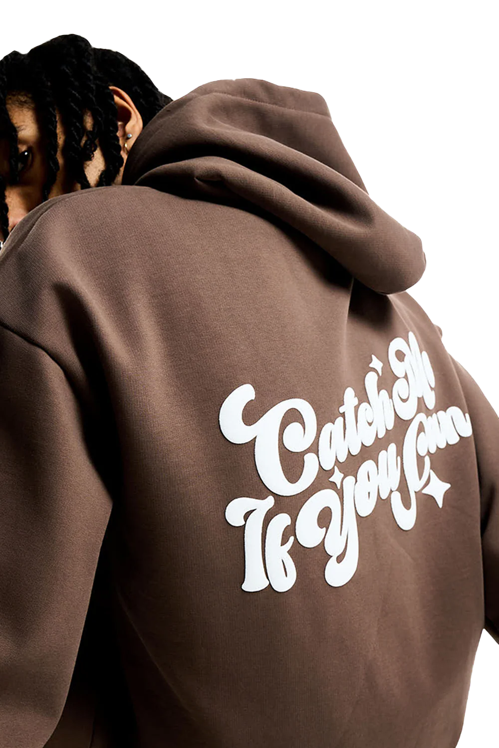 CATCH ME HOODIE BROWN - Image 3
