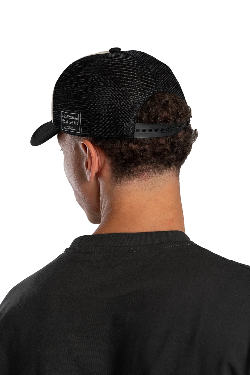 Cream Trucker Cap - Image 3