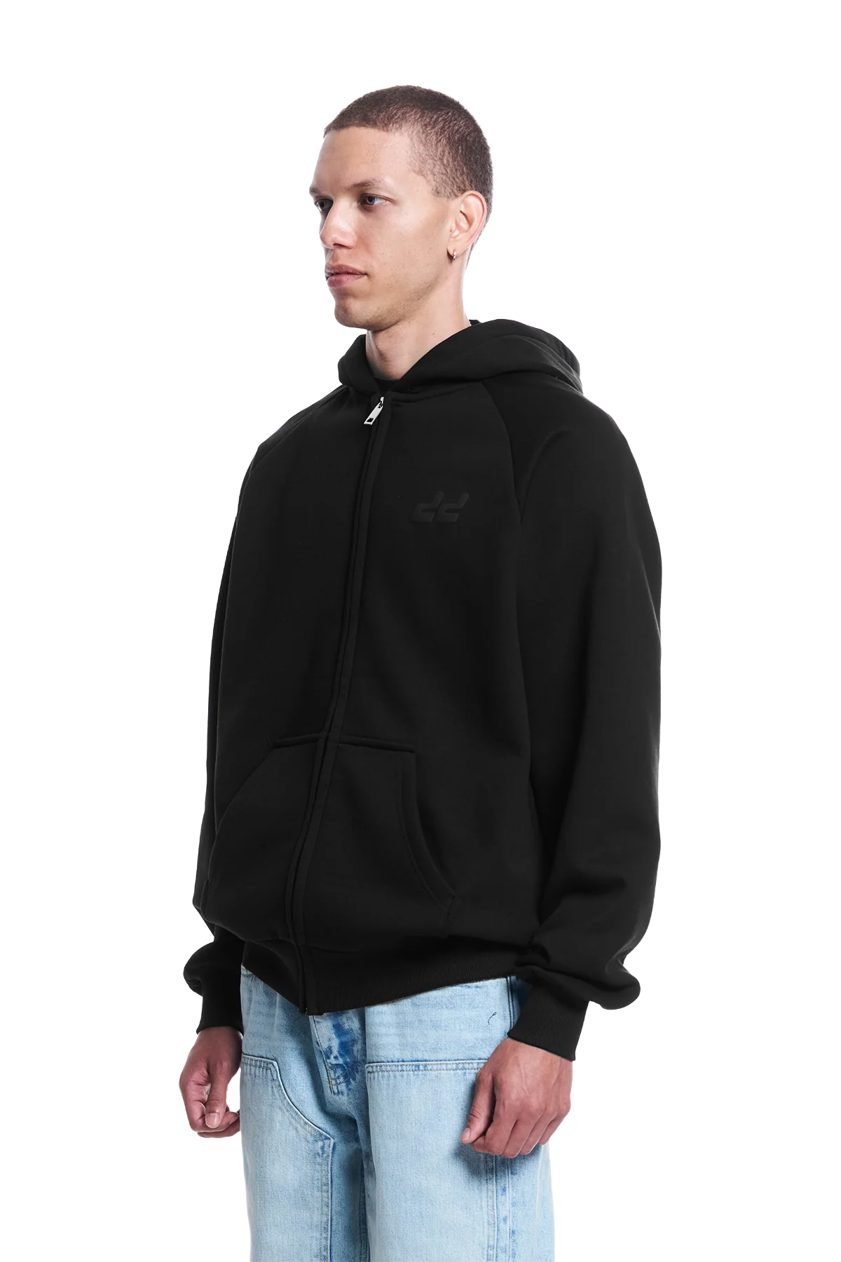 Masked Zipper Black - Image 4