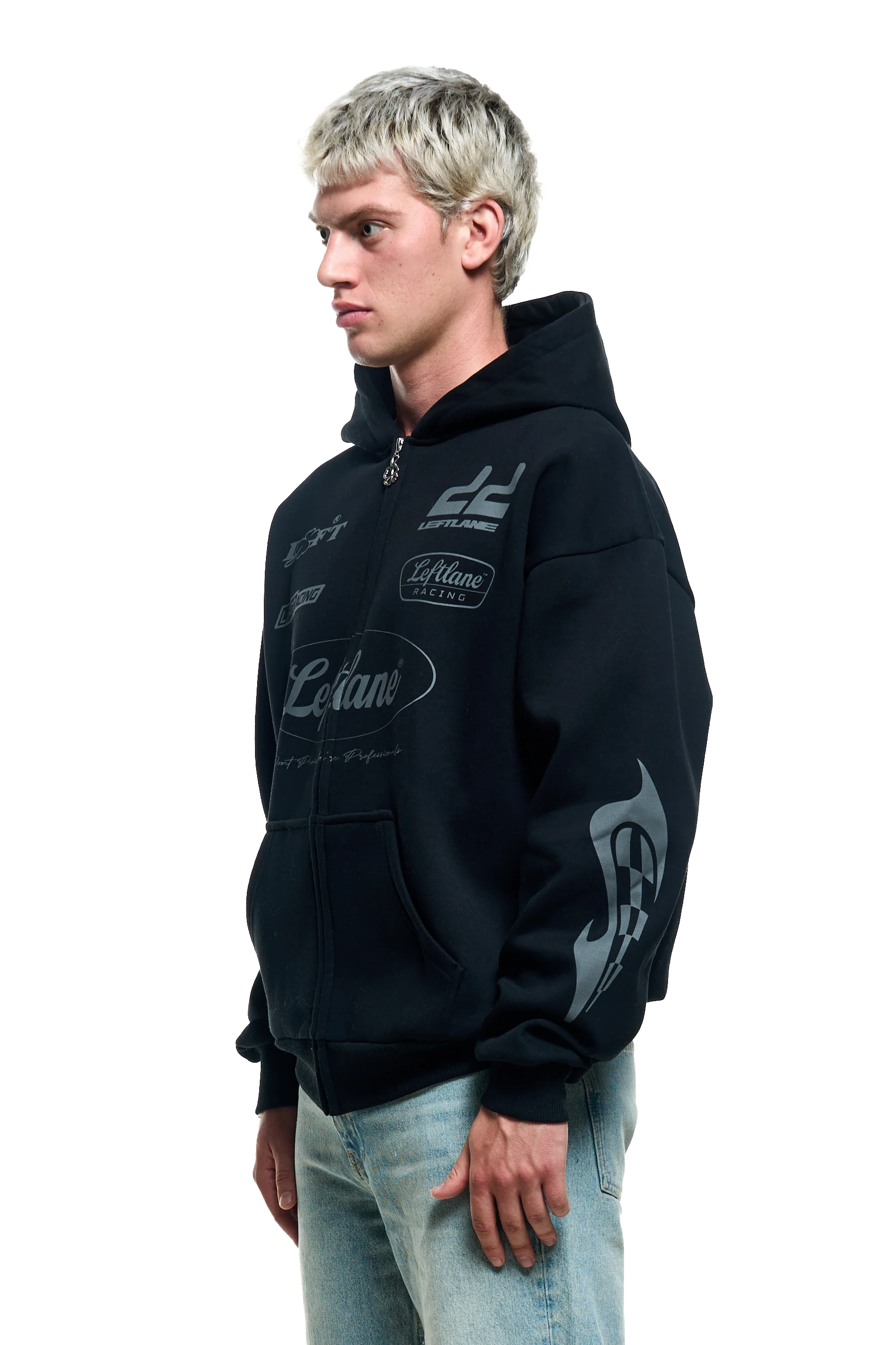 Racing Zipper Black Shadow - Image 3