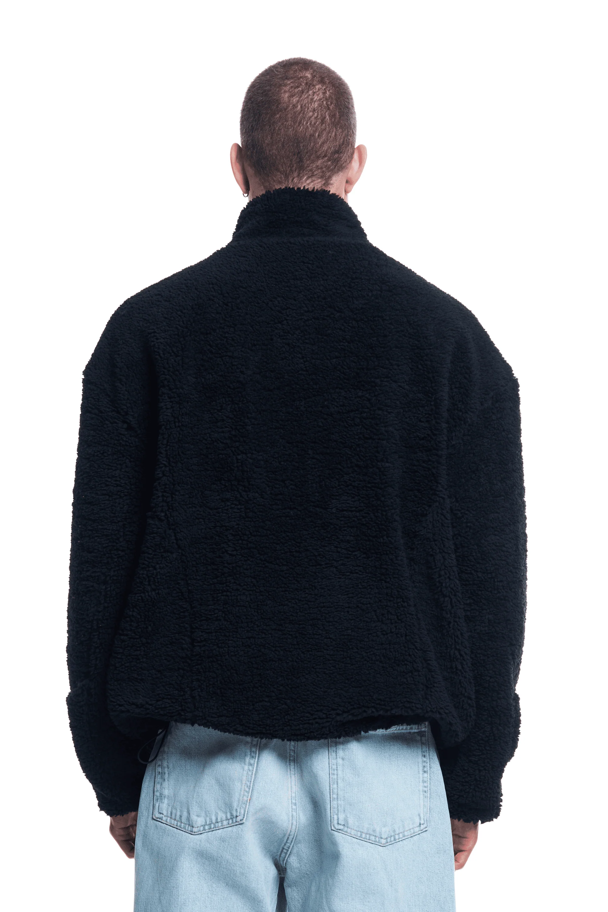 Fleece Jacket Black - Image 2